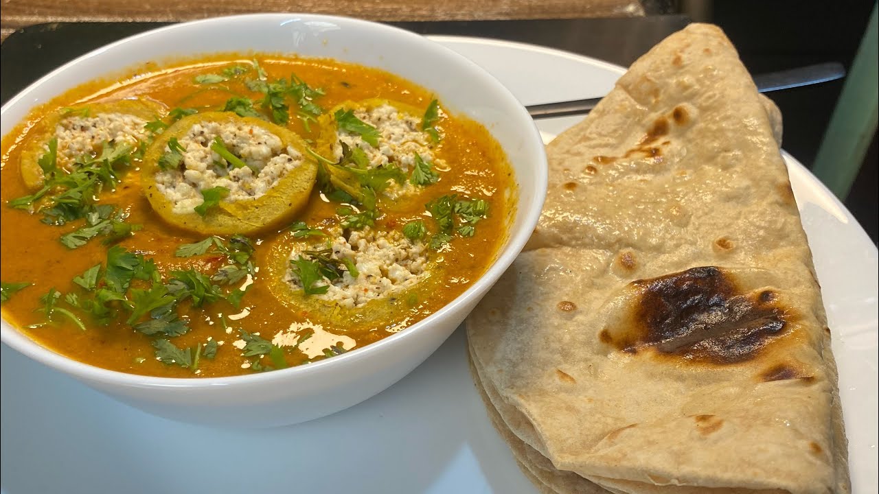 Rajasthani Gatte Ki Sabji with Paneer Stuffing | Protein Twist Reci राजस्थानी स्टाइल गट्टे की सब्ज़ी