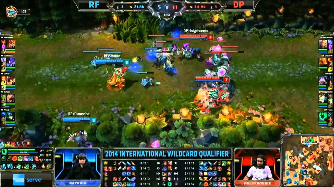 2014 Wildcard 1.Gün  RF - DP 1.MAÇ