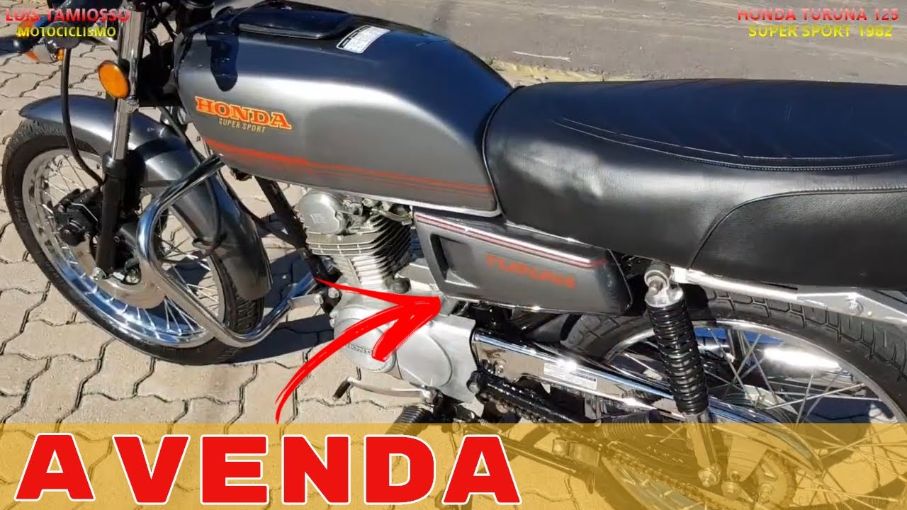 Honda Turuna 125 1982 Super Sport #HONDA #TURUNA #1982 (FOI VENDIDA) #CLASSICAS