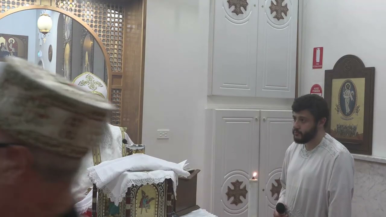 The Divine Liturgy of the dawn of Sunday of the 21st of December 2025.
