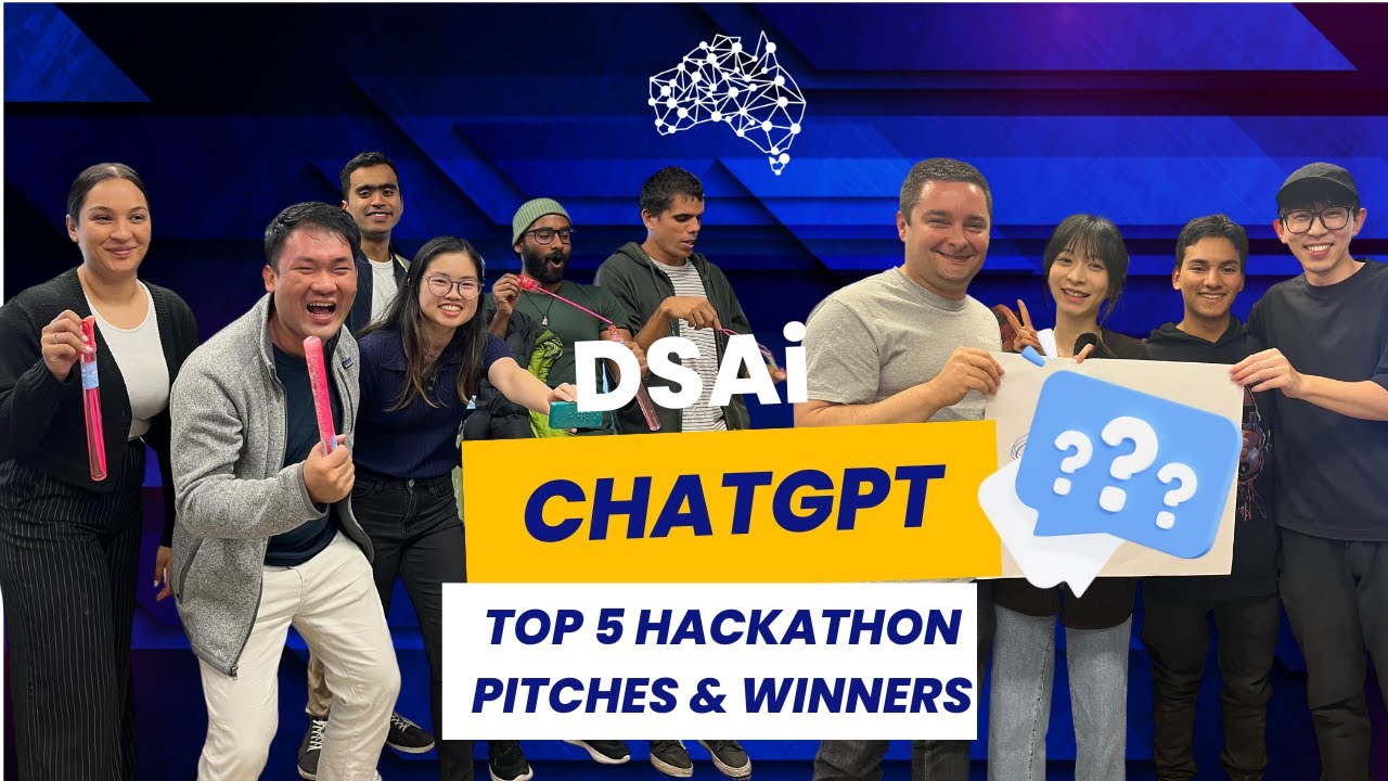 Top 5 AI Hackathon Pitches | DSAi Chat GPT Hackathon Winners Announcement