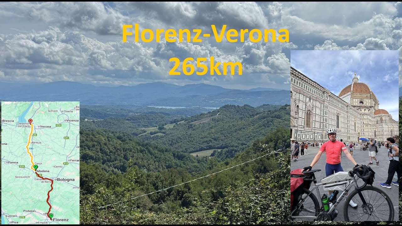 Mit dem Fahrrad im Herzen Italiens: von Florenz nach Verona | Radreise Teil 9