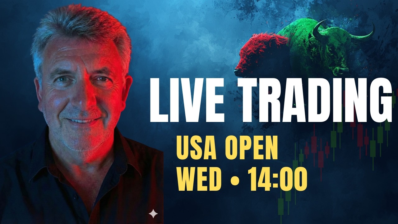 Wednesday's Opening Bell LIVE 🔥 Let's trade LIVE!
