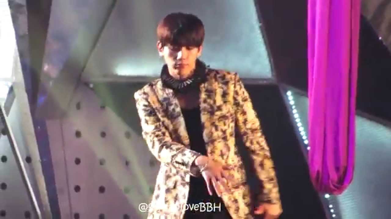 140830 EXO Black pearl Baekhyun 백현 focus