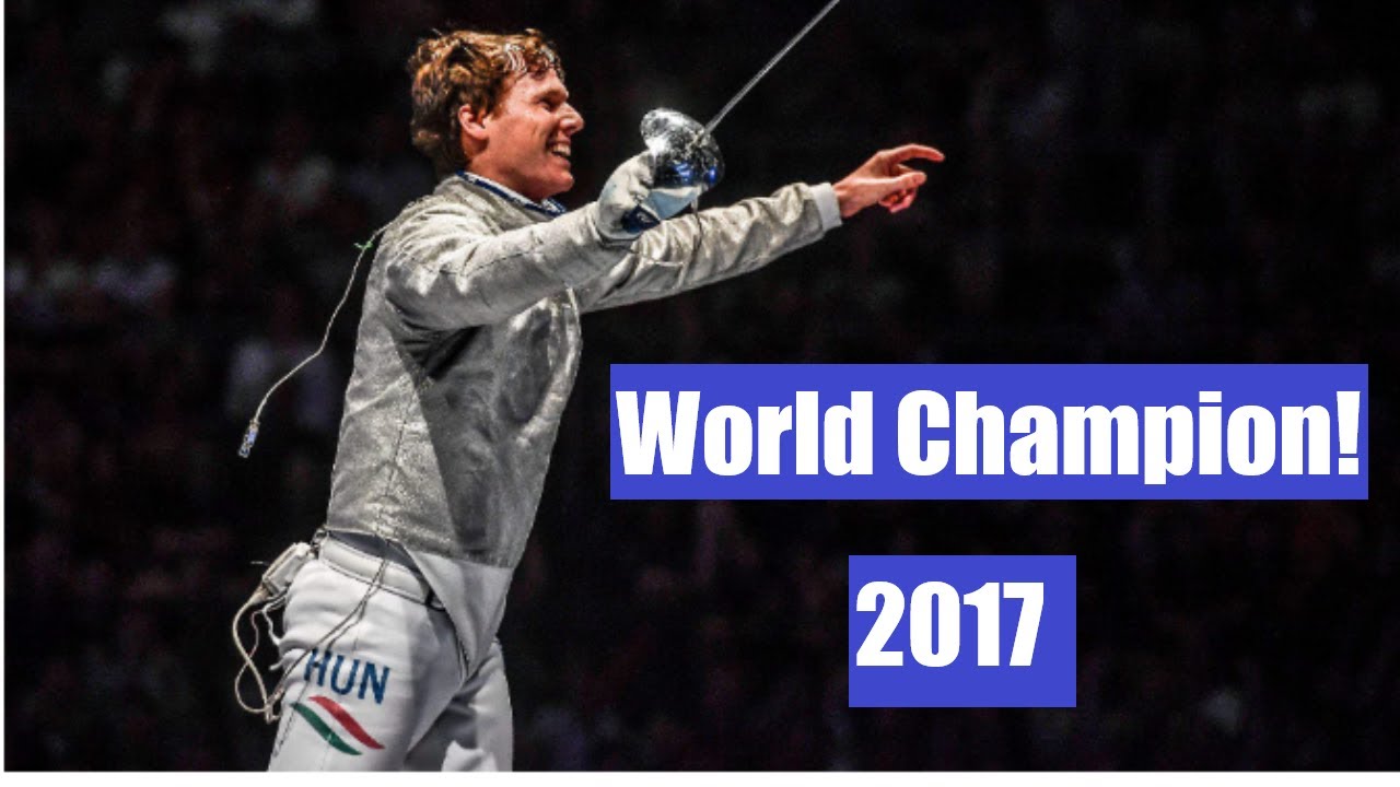 András Szatmári- 2017 World Sabre Champion