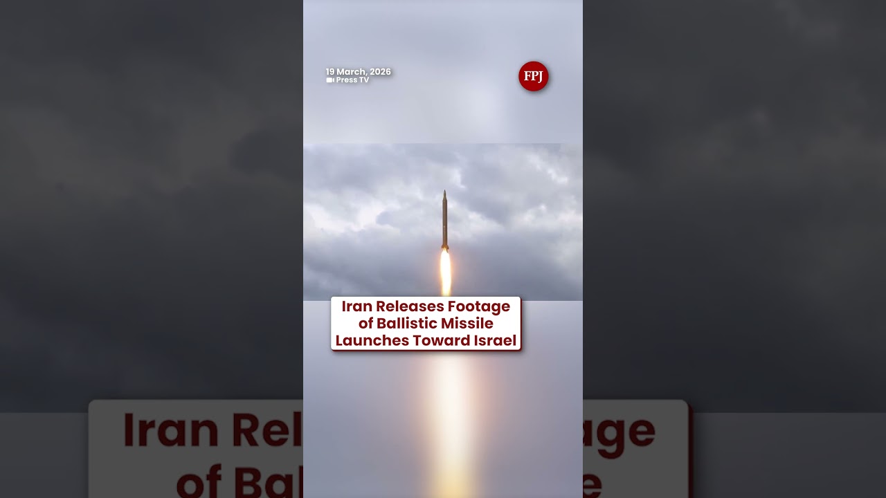 Iran Releases Ballistic Missile Launch Footage Targeting Israel
