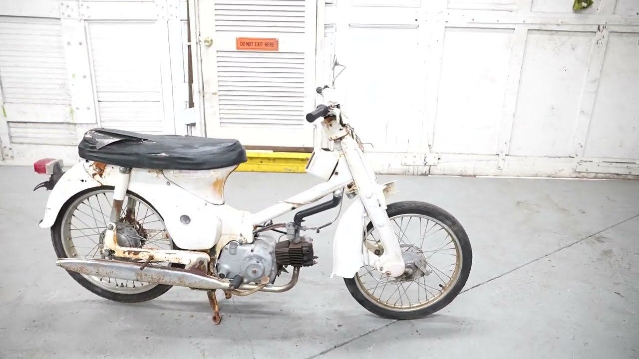 1965 Honda C100 50cc Moped