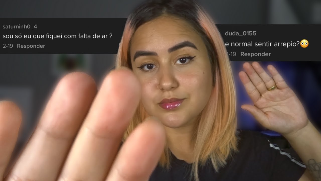 O ASMR QUE ME FEZ VIRALIZAR NO TIKTOK!!