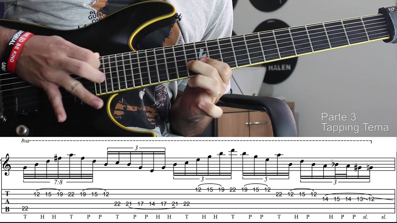 Guthrie Govan - Aprenda a tocar 'Fives'  + TAB