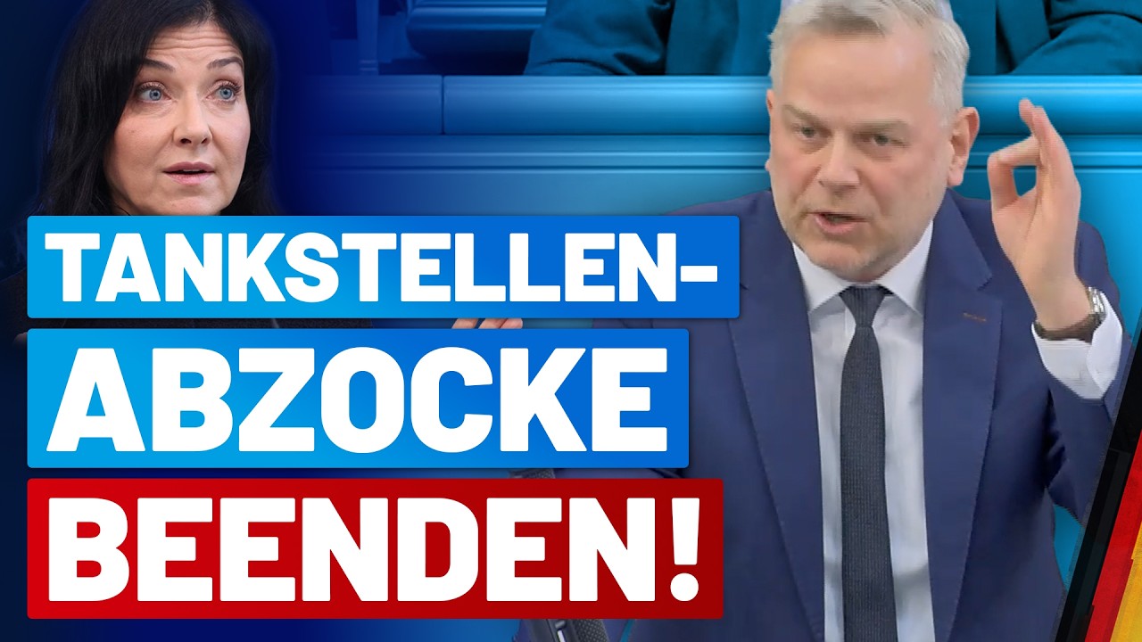Spritpreise: Leif-Erik Holm platzt der Kragen! - AfD-Fraktion im Bundestag