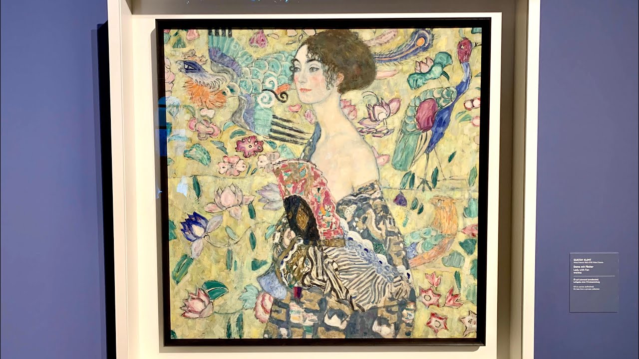 Gustav Klimt, Dame mit F&auml;cher