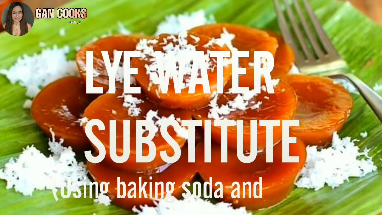 LYE WATER SUBSTITUTE FOR COOKING KUTSINTA AND OTHER KAKANIN