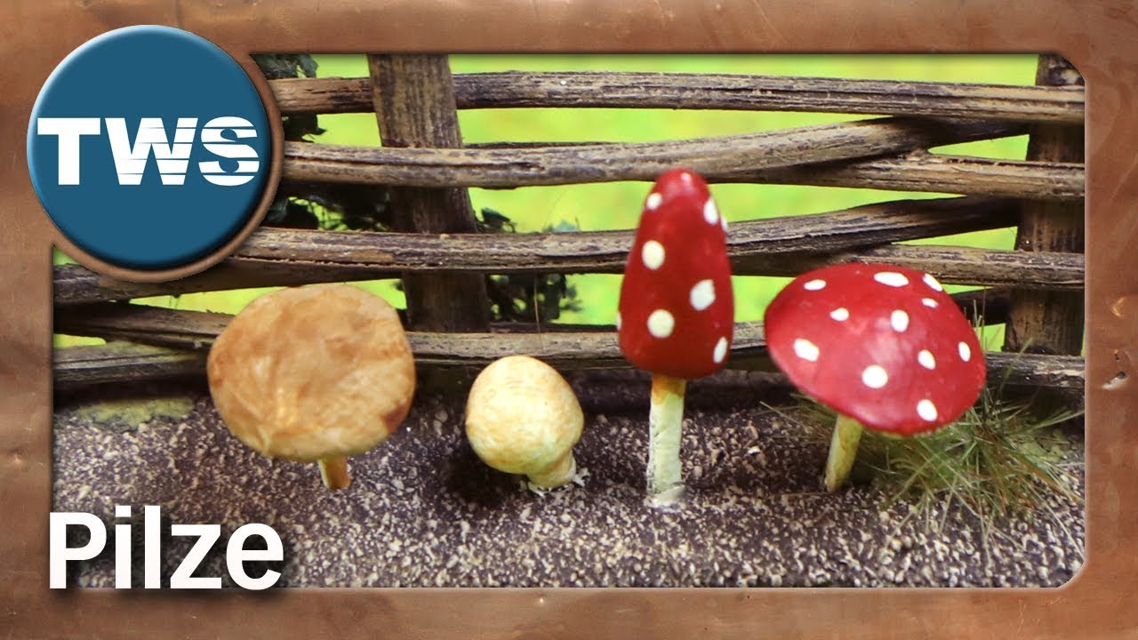 Tutorial: Pilze / mushrooms (Tabletop-Gel&auml;nde, TWS)