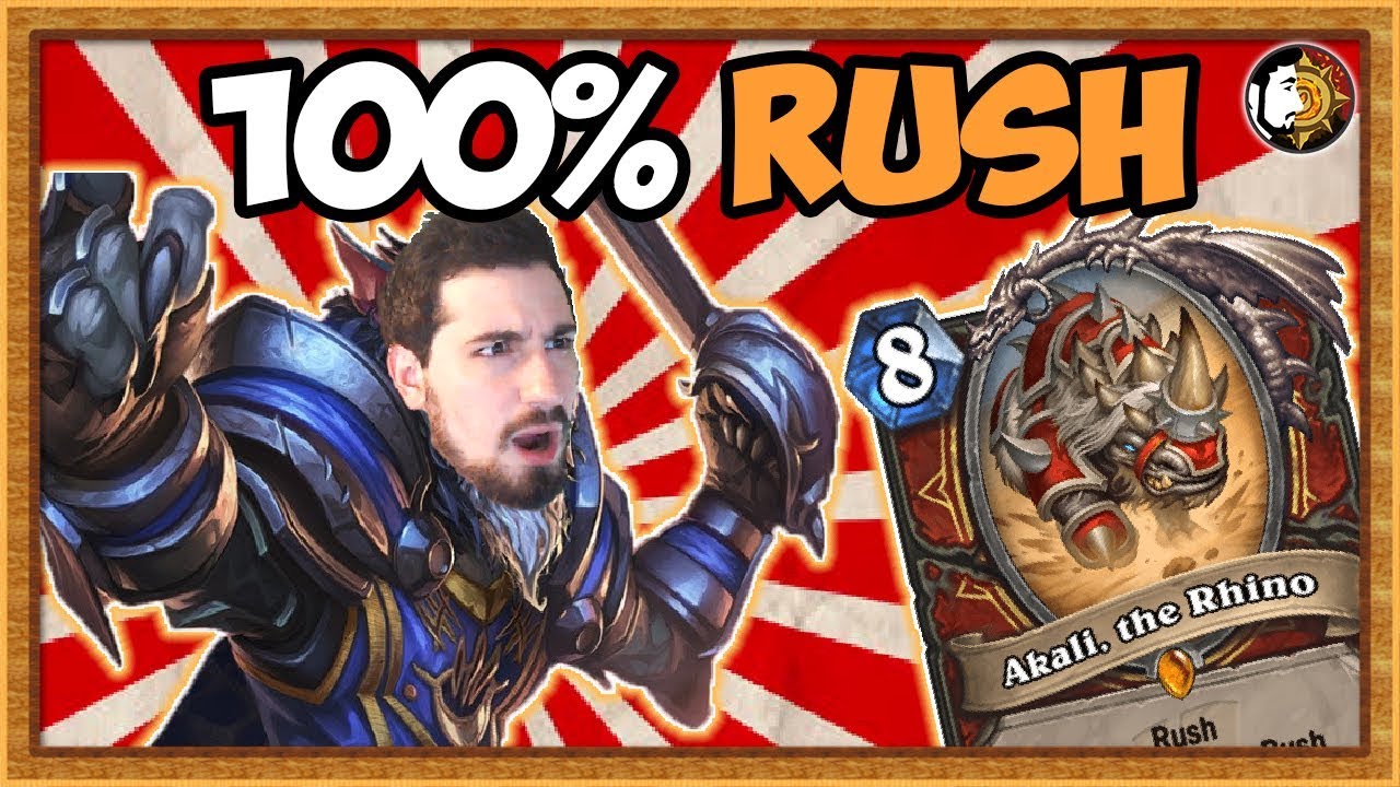 Hearthstone: 100% New Rush Warrior