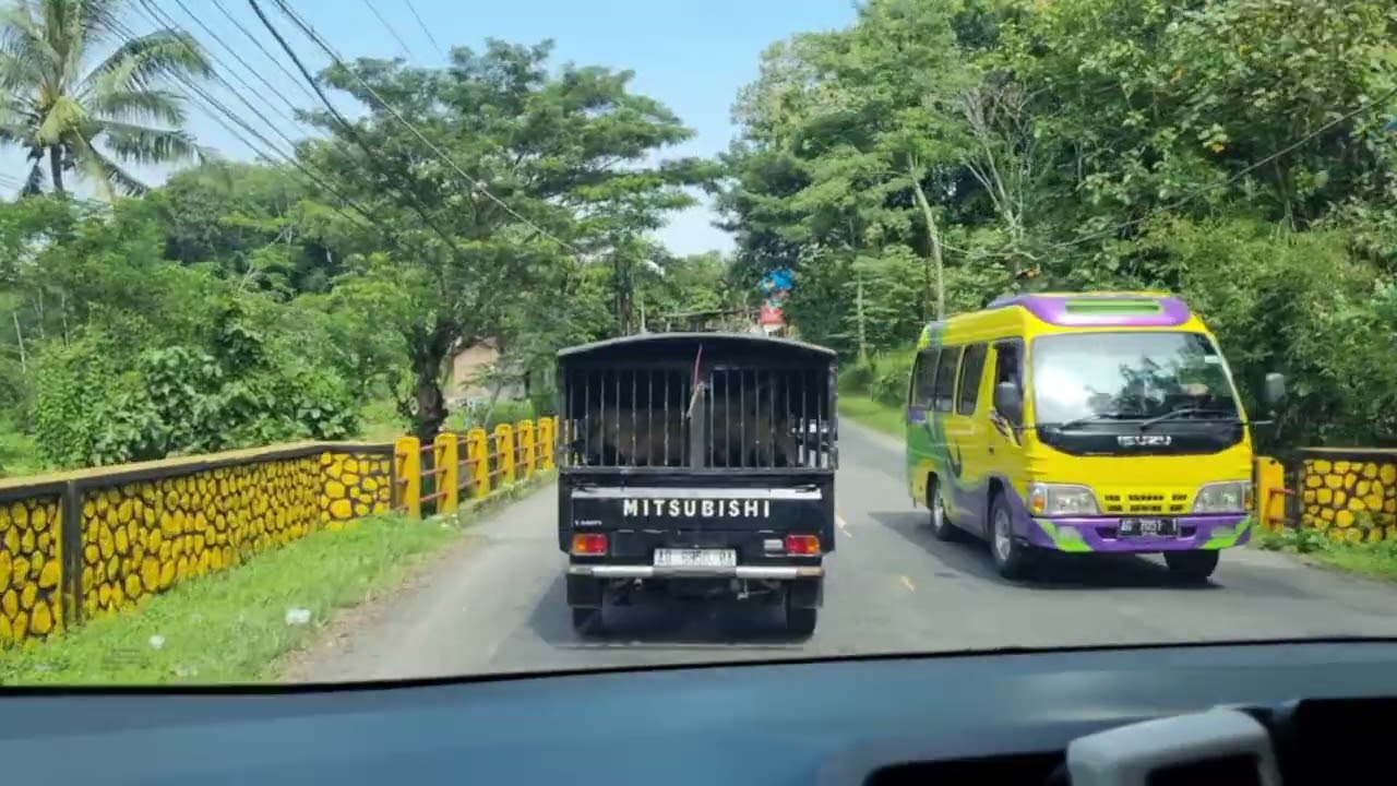 Perjalanan Blitar ke Trenggalek via Tulungagung lewat bendungan Lahor