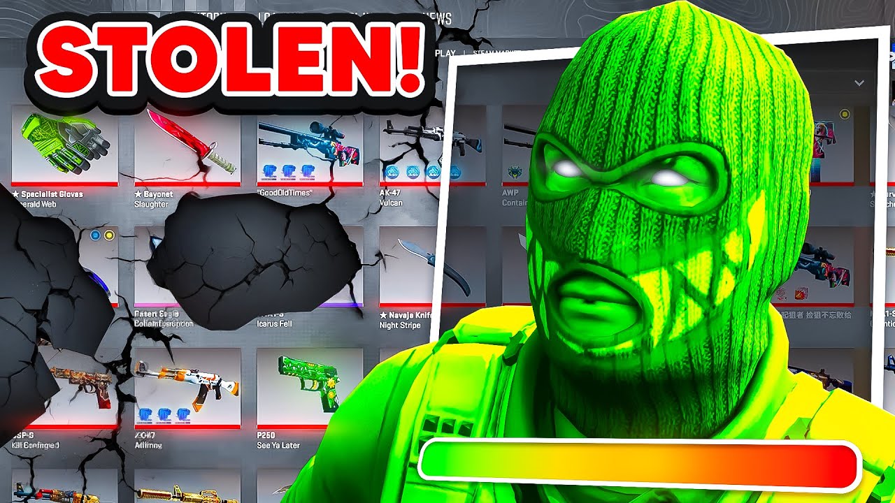 He Cheats On A Stolen Account With Insane Skins...