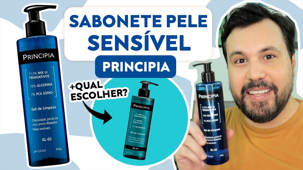 GEL DE LIMPEZA Principia Pele Sensível Resenha Skincare GL-02