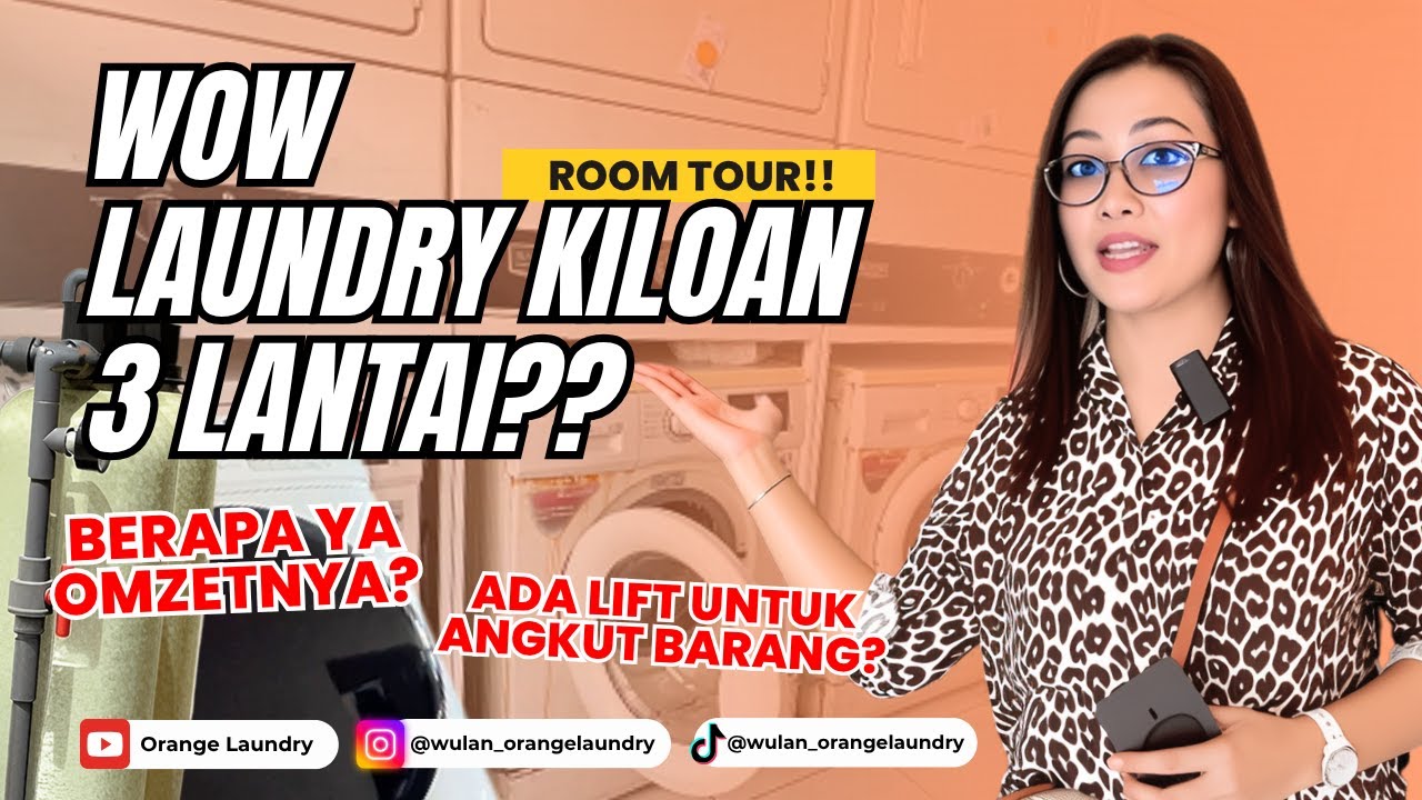 Room Tour Orange Laundry | Ngintip Workshop Cabang Banjarsari Semarang #roomtour #laundry