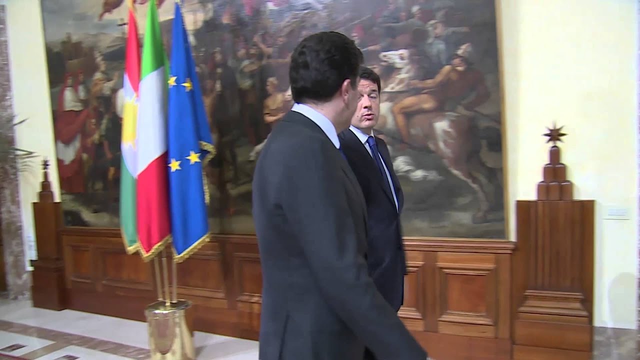 Renzi riceve Nechirwan Barzani