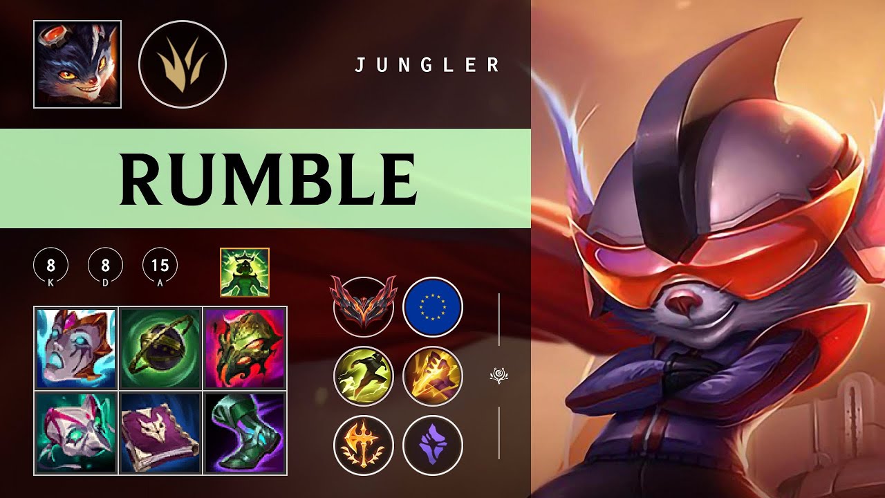 Rumble Jungle vs Zac - EUW Grandmaster Patch 26.02