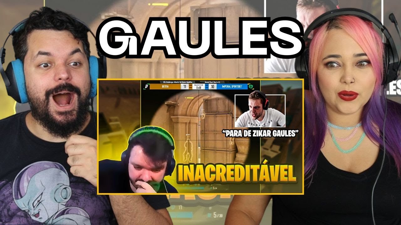 AS MAIORES ZIKADAS DA HIST&Oacute;RIA DO GAULES! 😂 &lsaquo; REACT &rsaquo;