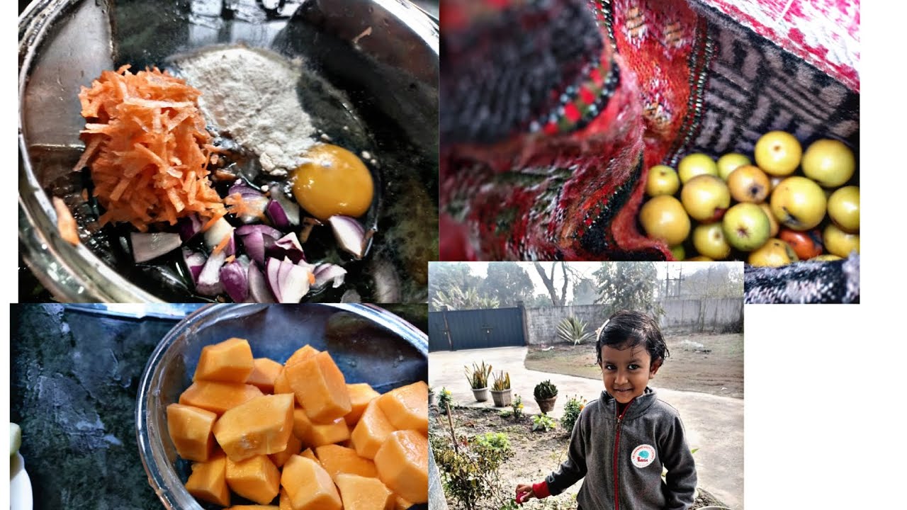 আজকে টিফিনের জন্য হেলথি নাস্তা বানিয়ে নিলাম আর অনেক বরই কুরালাম @zebin Sharmin's vlog 