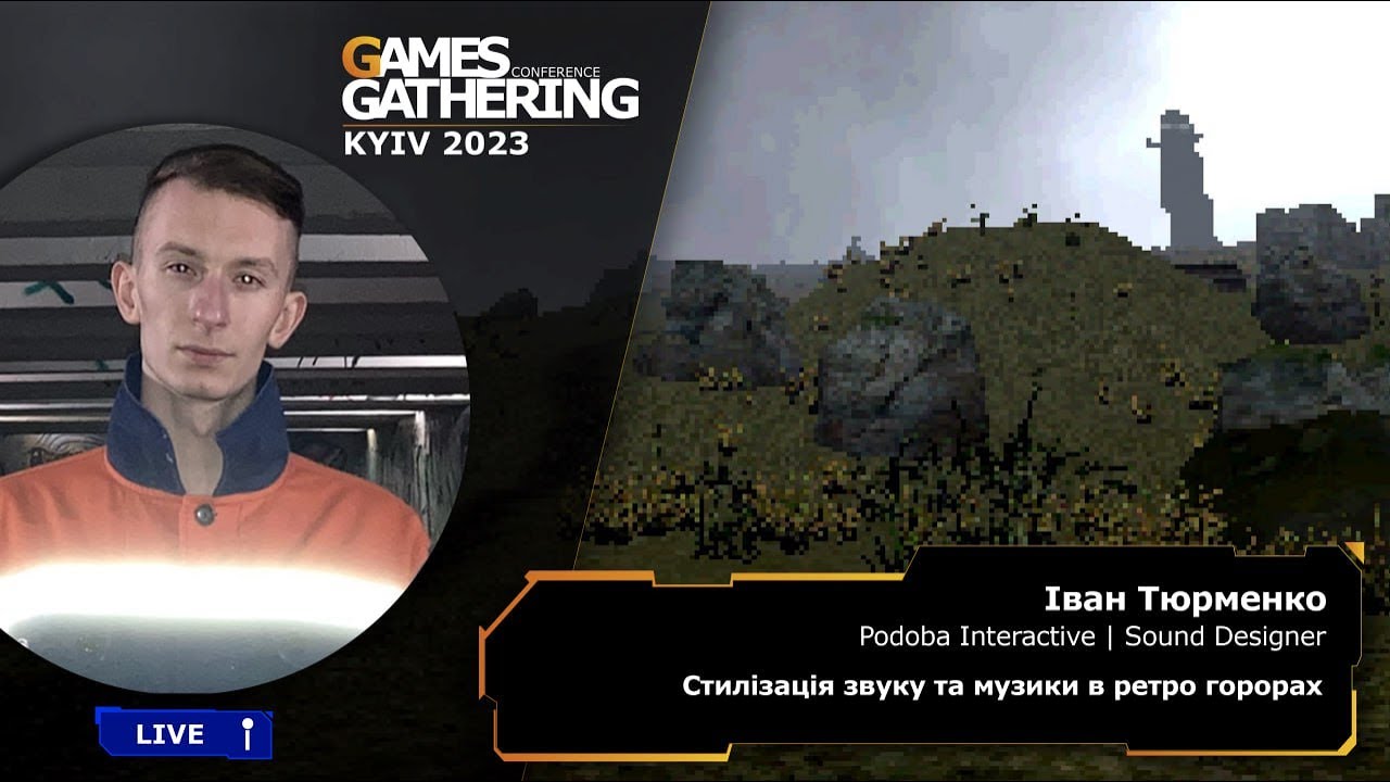Стилізація звуку та музики в ретро горорах [Іван Тюрменко, Podoba Interactive]