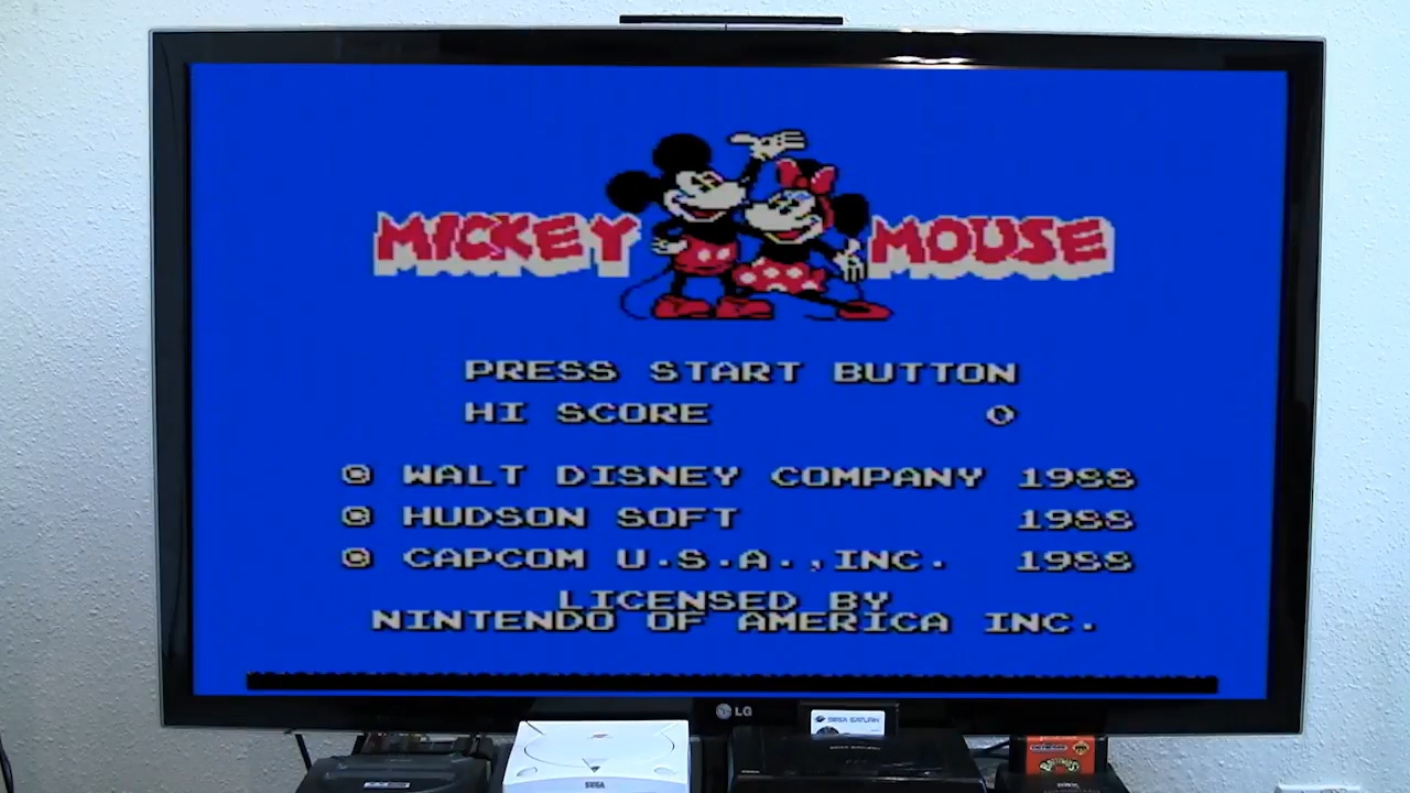 Taco-Man Plays Mickey Mousecapade (NES)