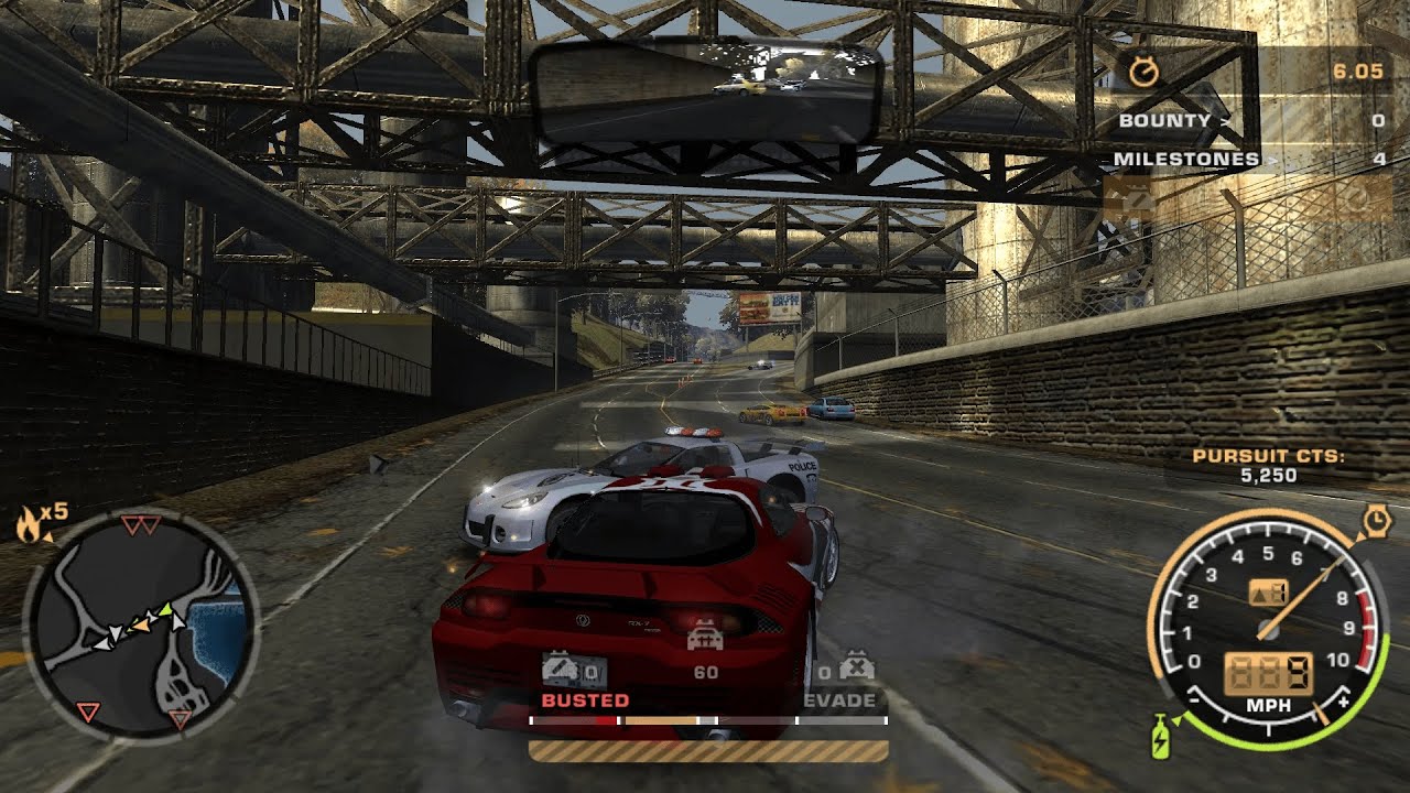 Need for Speed Most Wanted Mazda RX-7 Pursuit #4