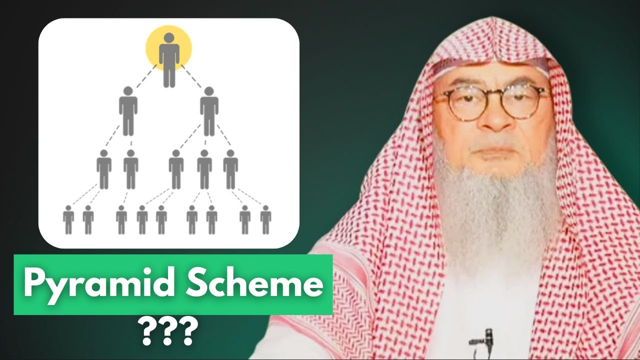 She unknowingly joined Pyramid Scheme, Can she Buy things from it? | Sh Assim al Hakeem