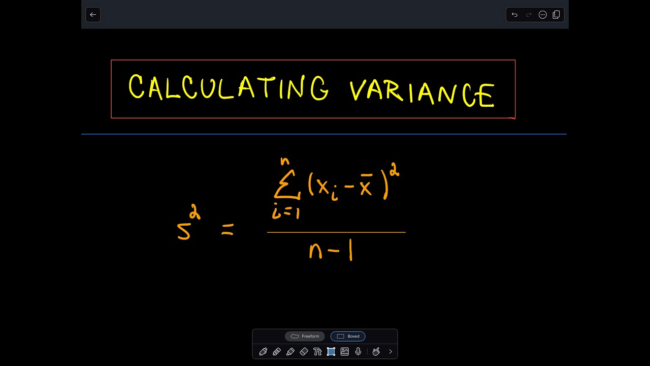 ❖ Variance ❖