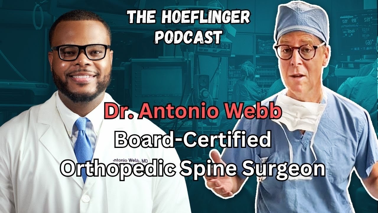 Dr. Antonio Webb | Becoming a Board-Certified Orthopedic Spine Surgeon