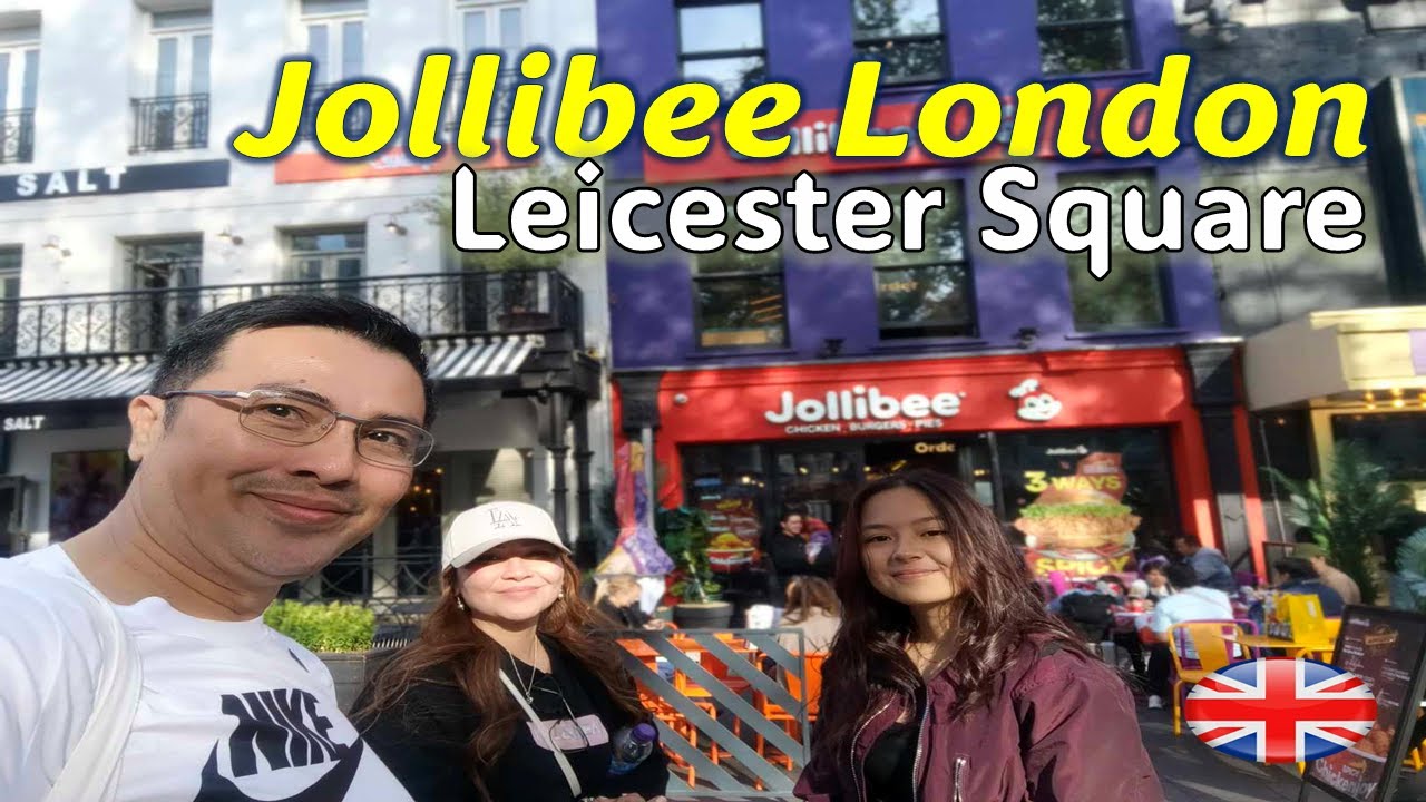 Jollibee London Leicester Square | Celebrating our one year in the UK | LONDON