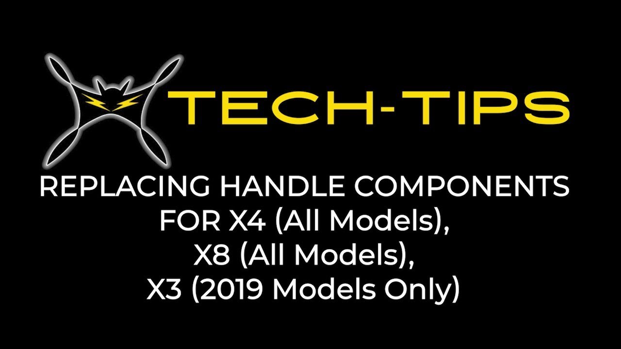 BATCADDY Tech Tips - Replacing Batcaddy Handle Components (X4/X8 Series & X3 Series [2019 & Newer])