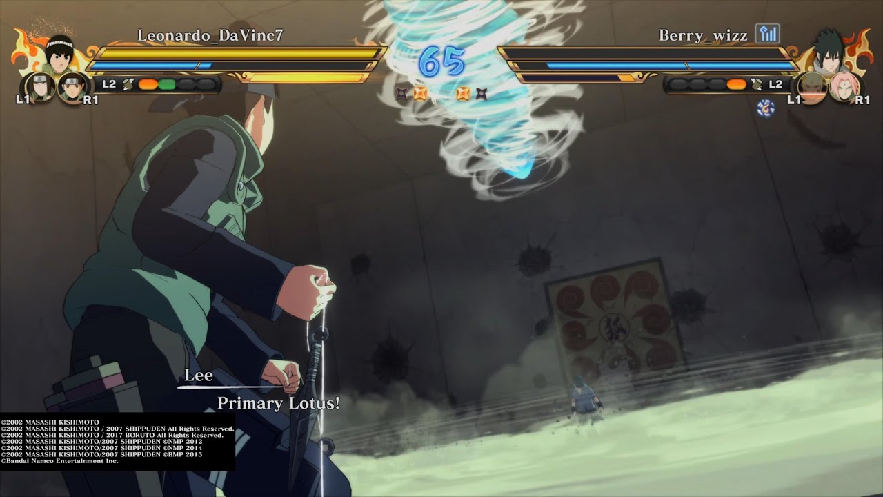 Naruto Storm Connections: Bro was giving me belt