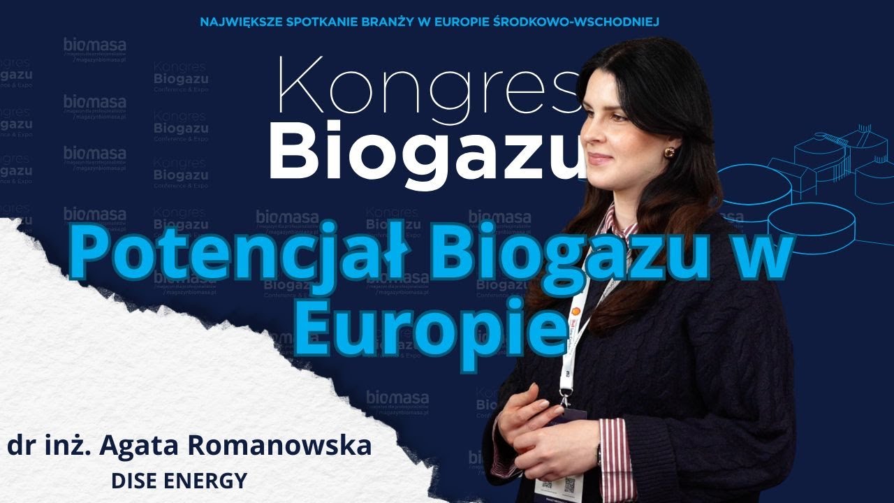 Biogaz i biometan - kluczowe dla geopolitycznej pozycji Europy? Wywiad z dr inż. Agatą Romanowską