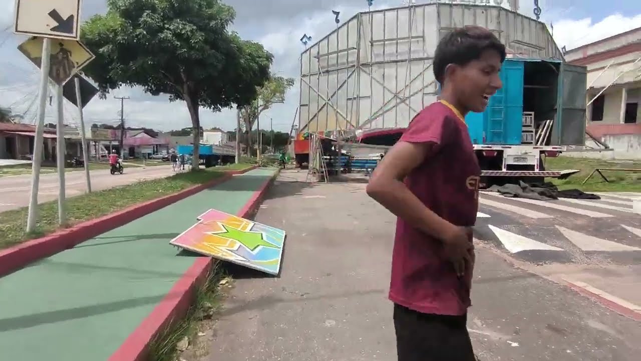 BRINQUEDO NÃO VAI PODER MONTAR EM IGARAPÉ AÇU (parque de diversões) Chico park 