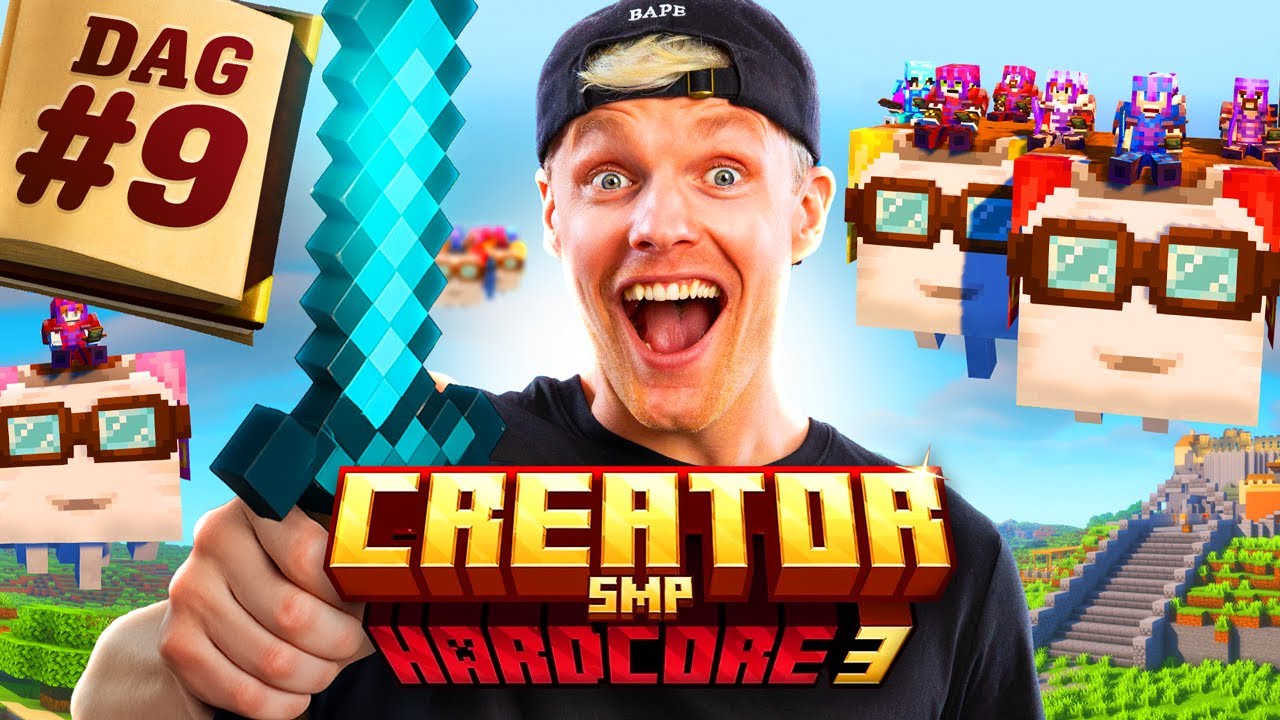 MINECRAFT SMP HARDCORE SURVIVAL DAG 9