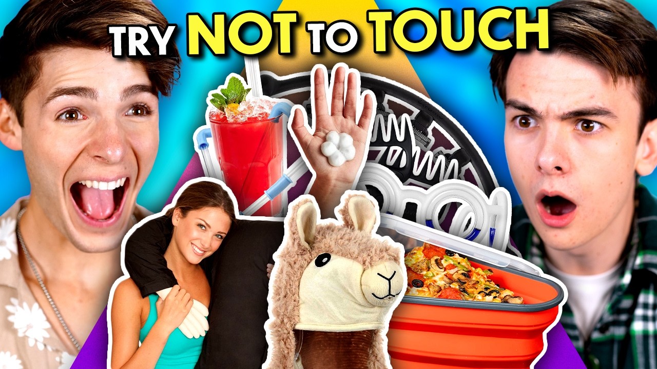Adults Try Not To Touch - Internet's Most Useless Inventions! | React