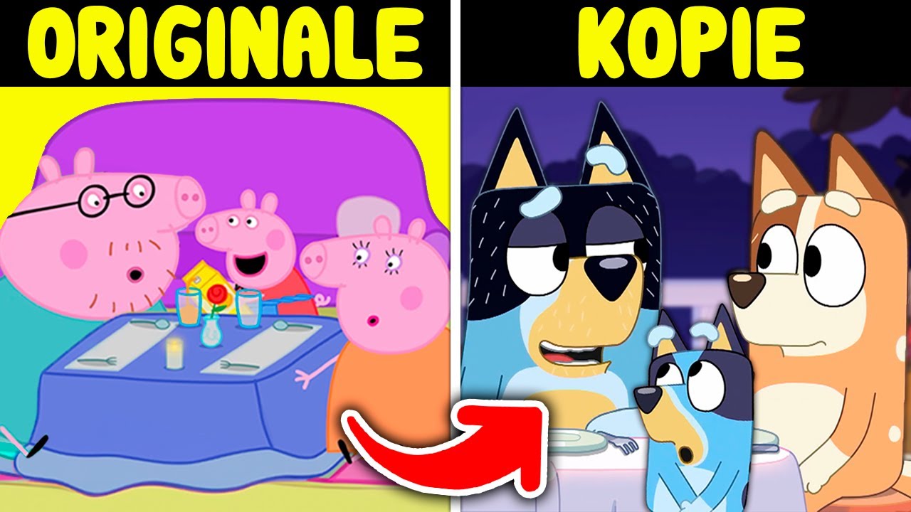 BLUEY vs PEPPA Wutz! Wer ist BESSER?