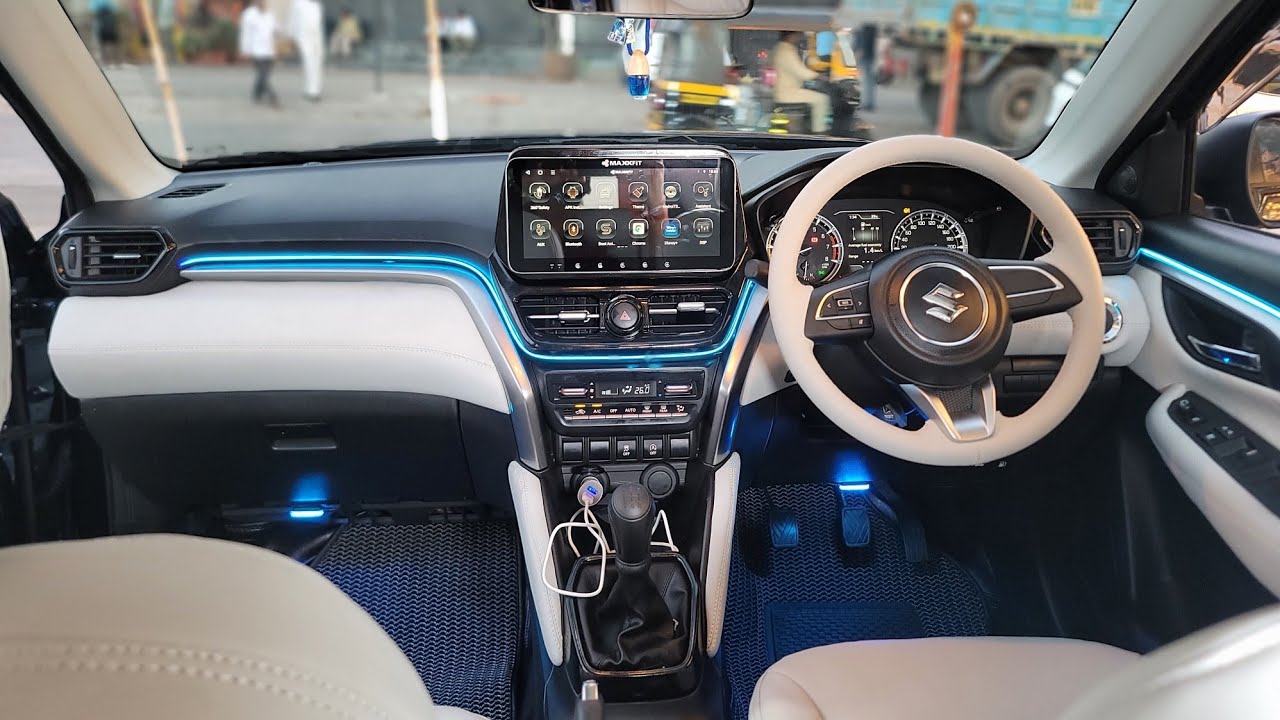 GRAND VITARA SIGMA MODIFIED WITH LUXURIOUS WHITE COLOR INTERIOR, 10.38