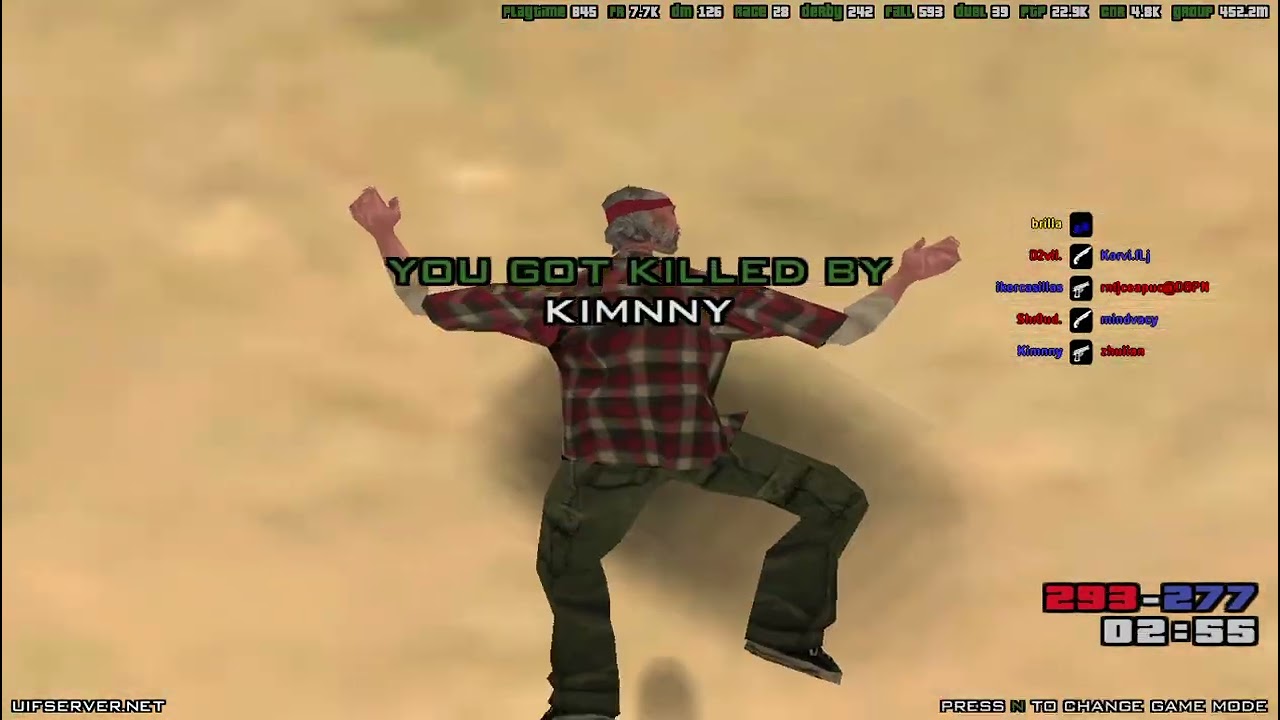 gta samp red team vs blue team epic fail