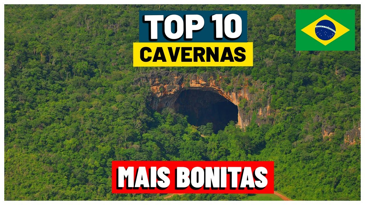 TOP 10 CAVERNAS MAIS BONITAS DO BRASIL - (ECOTURISMO)