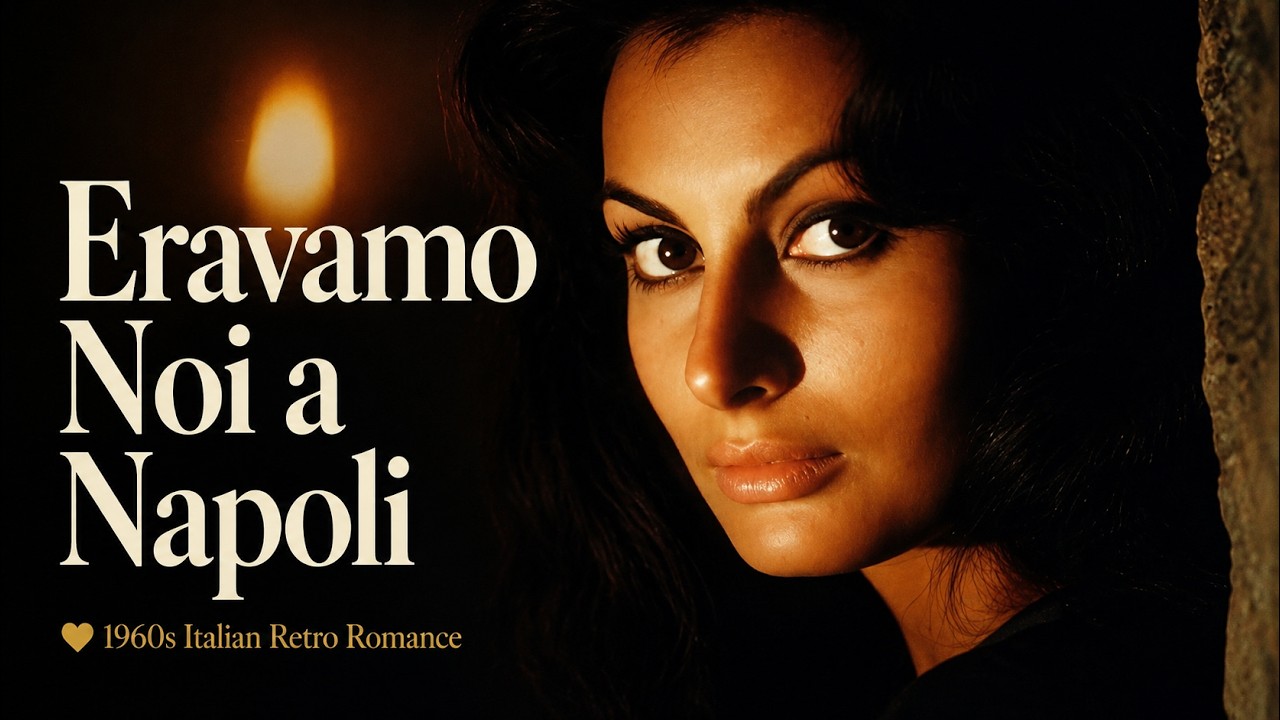 Eravamo Noi a Napoli ❤️ – A 1960s Italian Love Story | Letters by the Sea at Night (Music Video)