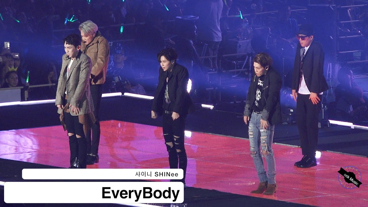 샤이니 SHINee[4K 직캠]EveryBody@20160908 Rock Music