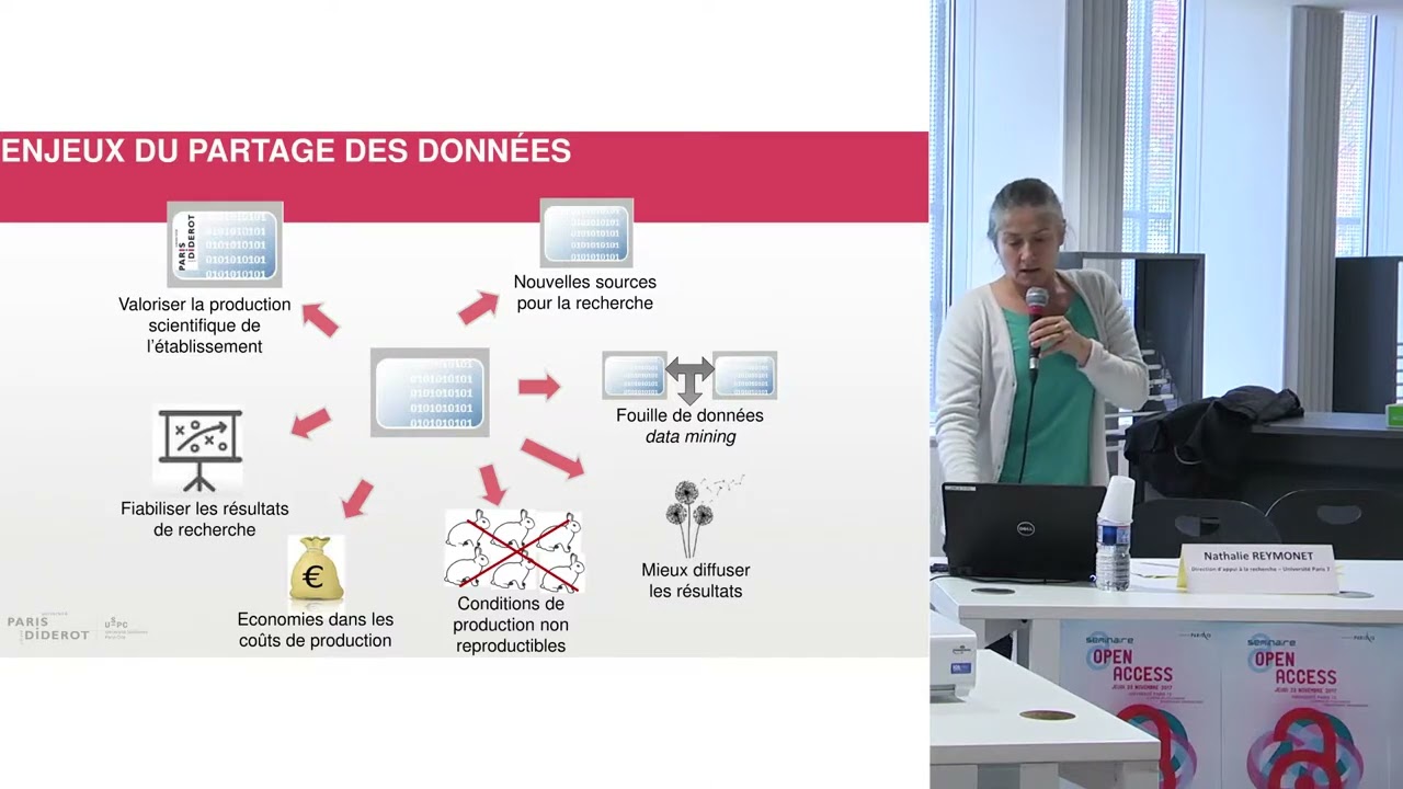 [Colloque]Plan de gestion des données de la recherche - Nathalie Reymonet