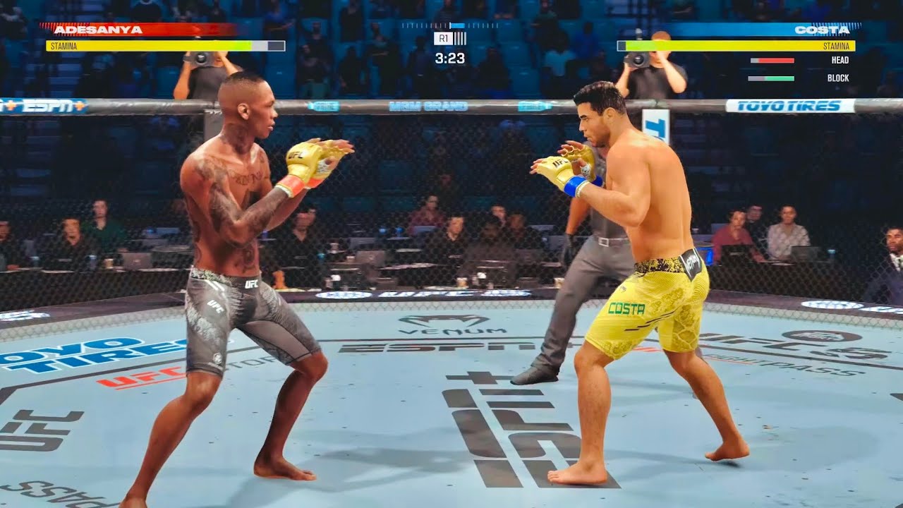 (PS5) UFC 5 | Israel Adesanya vs Paulo Costa | Next-Gen Ultra Graphics [4K Ultra HD]