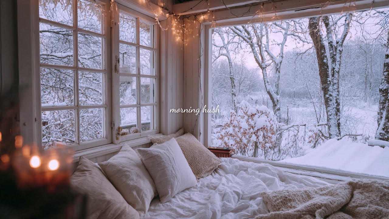 morning hush ❄️ cozy winter music for focus & calm