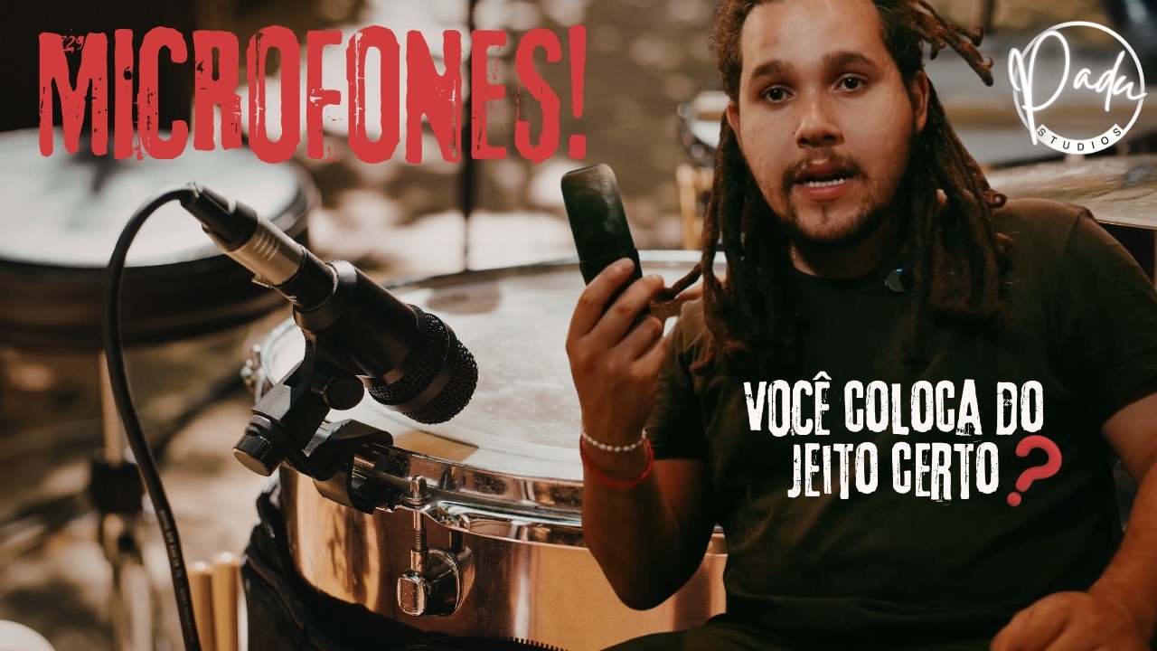 APRENDA A ESTRATÉGIA PRÓ DE MICROFONAR A BATERIA!