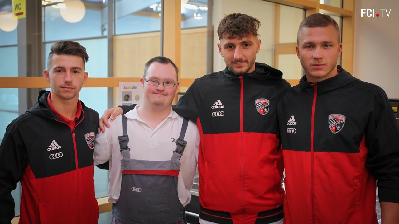 FCI.TV: Schanzer U 21 zu Gast bei der Lebenshilfe